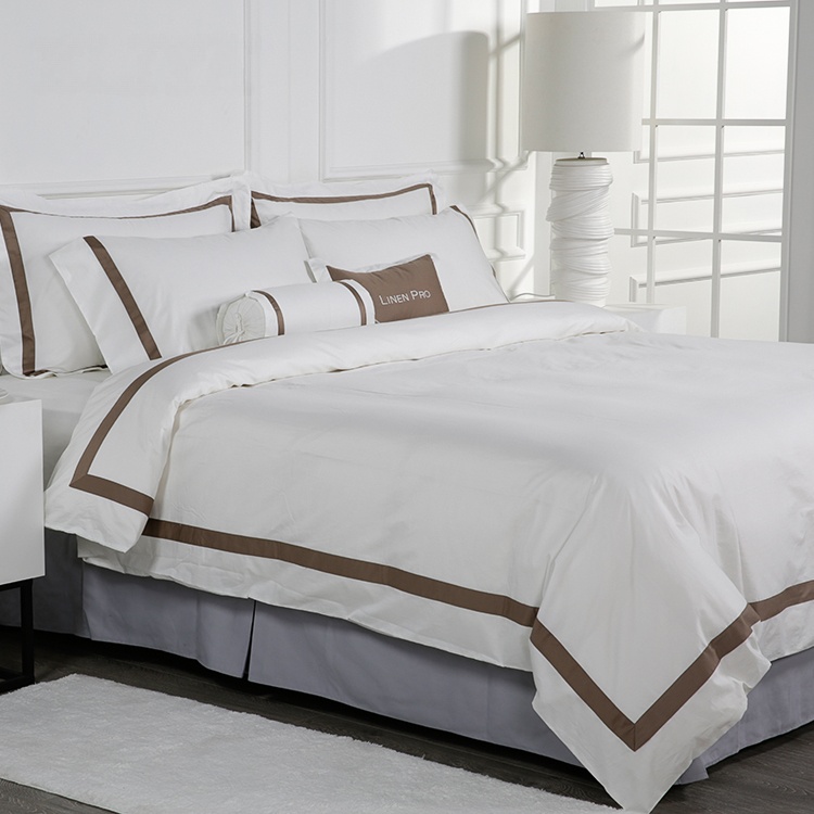 Hotel Luxury Border Design Bedding Set Duvet Cover Bed Sheet Wholesale