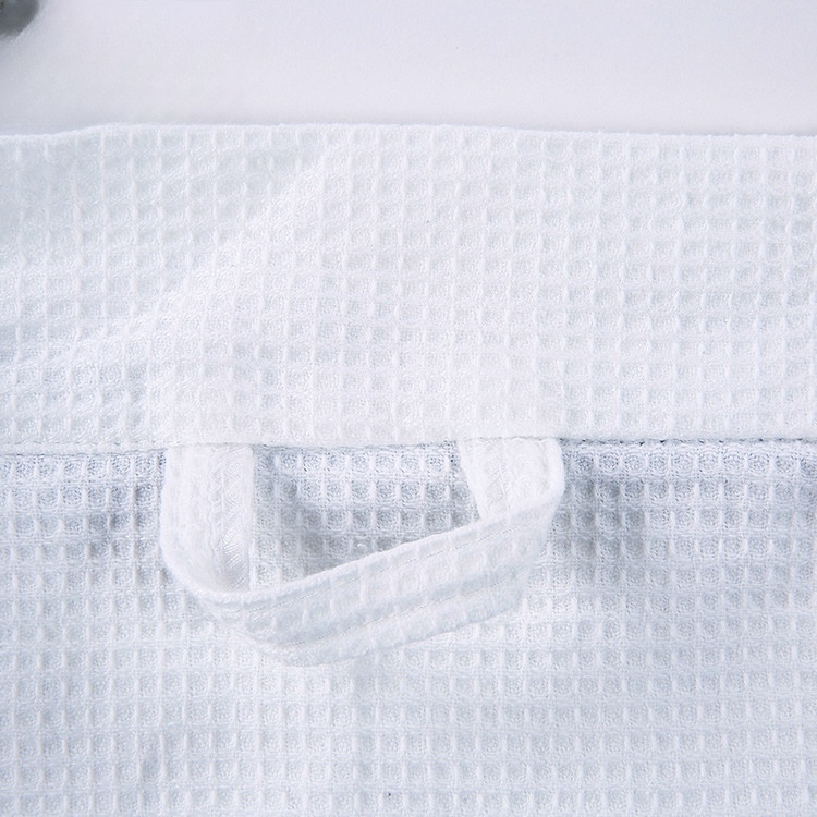 Luxury 100% Pure Cotton Small Waffle Hotel Bathrobe