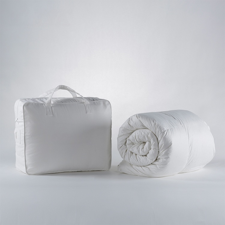 Supply Luxury Bedroom 100% Cotton White Filling Duvet Quilted Duvet Set for Hotel