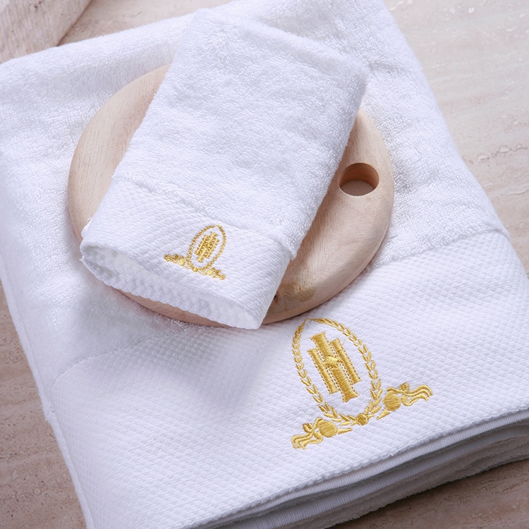 Dobby Border Towel Set 80*160cm/40*80cm/33*33cm