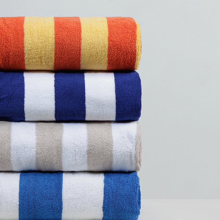 Wholesale Price 32S Hotel Stripe Pool Towel Beach Towel