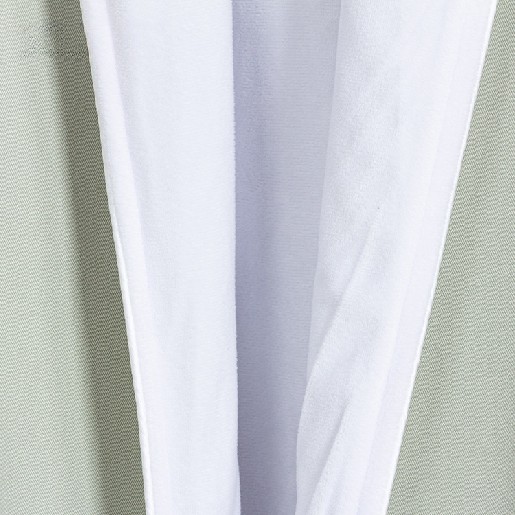 High Quality Bathrobe Double Layer Bathrobe Green Wholesale