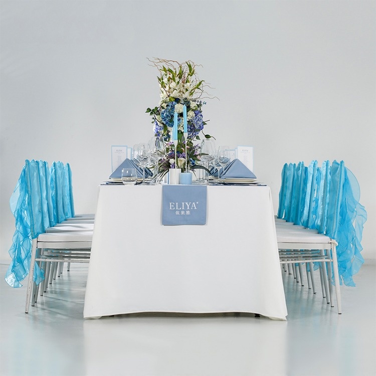 Cubierta de silla de spandex de boda de restaurante de hotel personalizado