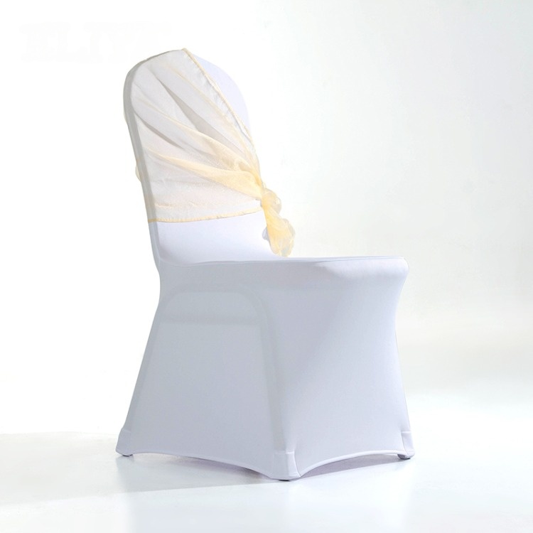 Hotel Wedding Banquet Spandex Fabric Chair Cover