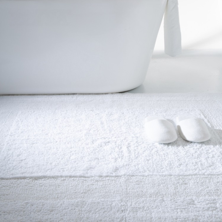 5 Star Hotel Bath Mat Hot Sale Customized Jacquard Logo Design