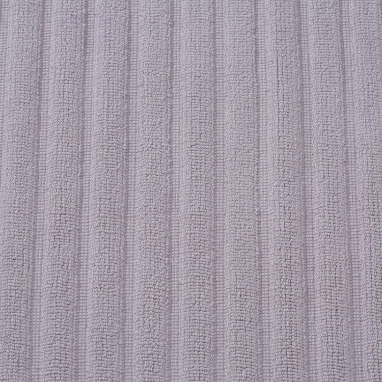 Wholesale Hotel Bathroom White Cotton Soft Non Slip Jacquard Bath Mat