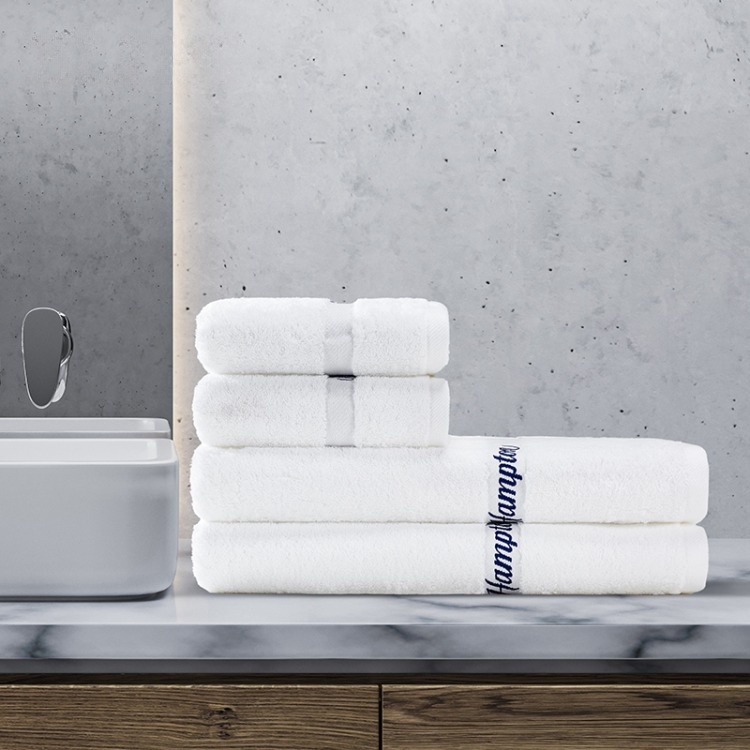 5 Star Mandarin Oriental Hotel 100 Cotto White Towel Sets