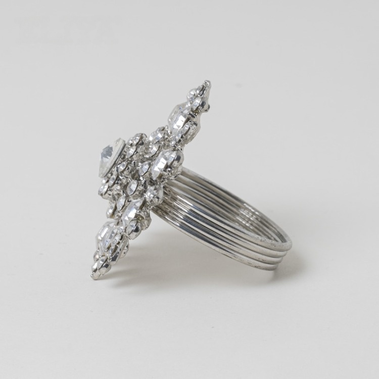 Sunflower Crystal Elegance Napkin Ring