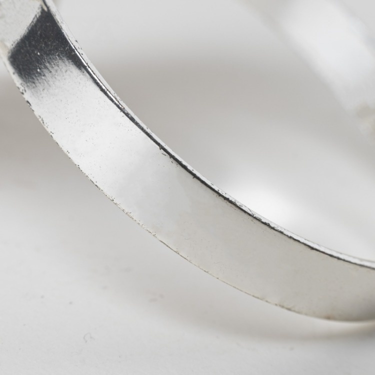 Sunflower Shaped Pearl Crystal Napkin Ring