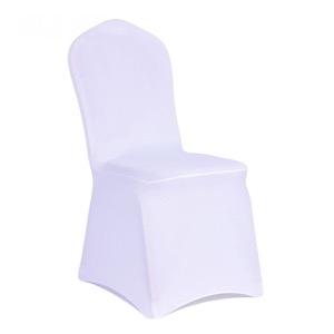 Hotel Banquet Party Decorative Velvet Spandex Dining Chair Covers