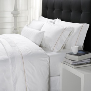 100% cotton 5 Star Bed Sheet 400TC White Hotel Bedding