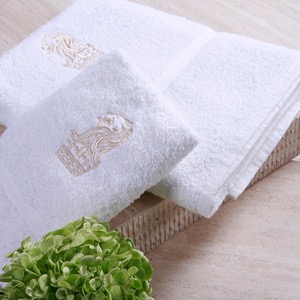 100% Cotton Ritz-Carlton Embroidery Towel Set