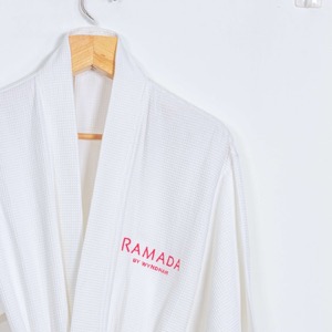 High Quality Kimono Hotel 100% Cotton Waffle Bath Robe