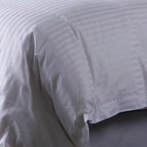 China Luxury Hotel Bedding Sets With 3cm Stripes Manufacturers