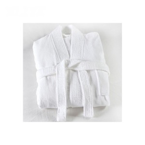 Hilton Cozy Unisex Satin Polyester Toweling Spa Robes And Slippers