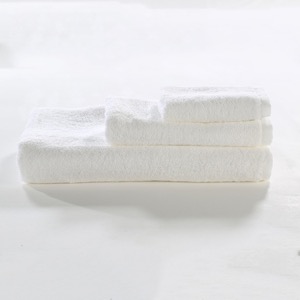 100% Cotton Plain White Luxury Hotel Towel Set