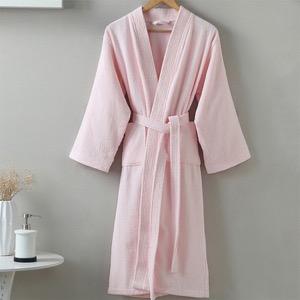 Hot Selling Factory Design Luxury Bathrobe Men Terry Cloth Bathrobe for Hotel Use