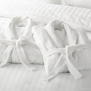 Hot Selling Factory Design Luxury Bathrobe Men Terry Cloth Bathrobe for Hotel Use