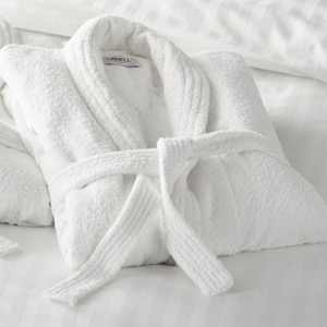 Hot Selling Factory Design Luxury Bathrobe Men Terry Cloth Bathrobe for Hotel Use