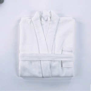 Luxury 100% Pure Cotton Small Waffle Hotel Bathrobe