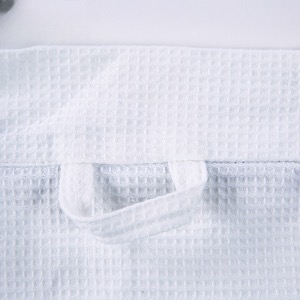 Luxury 100% Pure Cotton Small Waffle Hotel Bathrobe