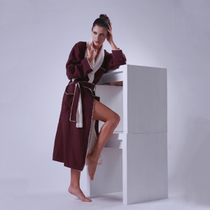 Manufacturing Luxury Custom Cotton Bathrobe Super Soft Hotel Robe Designer Bathrobe