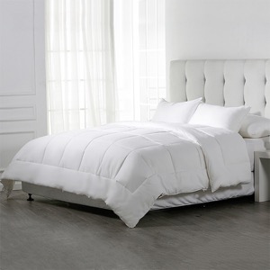 Supply Hotel Luxury 100% Cotton White Filling Duvet Quilted Duvet Set