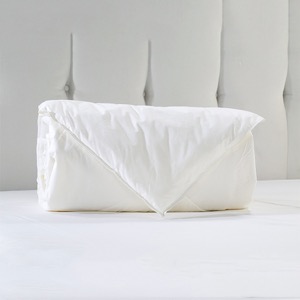 Supply Hotel Luxury 100% Cotton White Filling Duvet Quilted Duvet Set