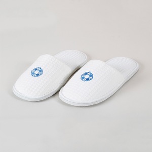 Disposable Hotel Velour Slippers For Bathroom