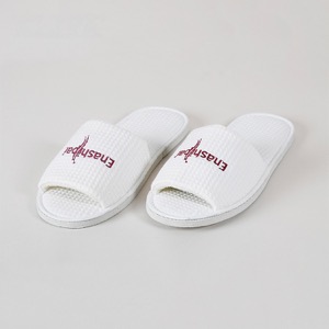 Disposable Hotel Velour Slippers For Bathroom