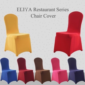 Hotel Banquet Party Decorative Velvet Spandex Dining Chair Covers