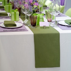Factory Hotel Custom Design Table Runner