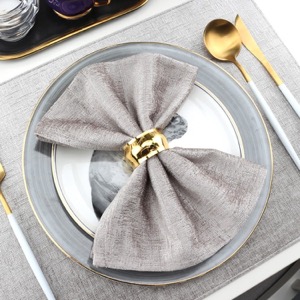 50*50cm Customized Design Multi Colors Table Napkin