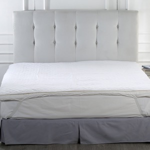 Queen Size Quilted Water Proof Bed Protector Mattress Cover For Hotel