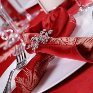 Natural Table Napkins Linen Wedding Design