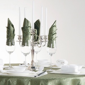 5 Star Hotel Dinner Luxury White Table Linen Napkins With Ring