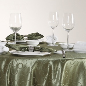 5 Star Hotel Dinner Luxury White Table Linen Napkins With Ring