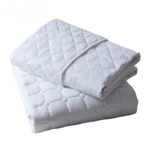 Cotton Polyester Waterproof Quilted Mattress Protector Microfiber Hollow Fiber