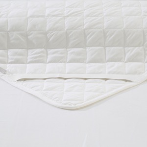 Cotton Polyester Waterproof Quilted Mattress Protector Microfiber Hollow Fiber