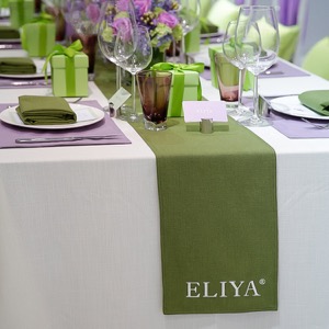 Wholesale Customized Hotel Luxury Dinning Table Cloth Linen Cocktail Napkins Color Printing Wedding