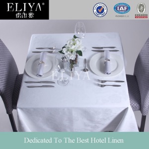 Factory Outlet Table Linen Table Cloth 100% Cotton For Hotel