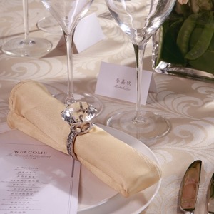 Wedding Cotton Rectangle Dinner Cloth Cotton Hotel Napkins