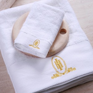 Dobby Border Towel Set 80*160cm/40*80cm/33*33cm
