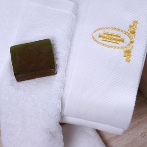 Dobby Border Towel Set 80*160cm/40*80cm/33*33cm