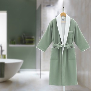 Wholesale Luxury Double Layer Bathrobe Women Bathrobe