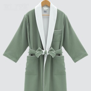 Wholesale Luxury Double Layer Bathrobe Women Bathrobe