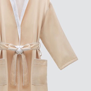 Luxury High Quality Velour Bathrobe White Cotton Bathrobe Hotel Bathrobe