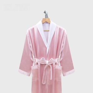 High Quality Bathrobe Double Layer Bathrobe Wholesale