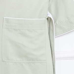 High Quality Bathrobe Double Layer Bathrobe Green Wholesale