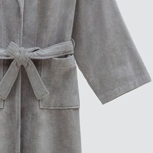 High Quality Bathrobe Double Layer Bathrobe Green
